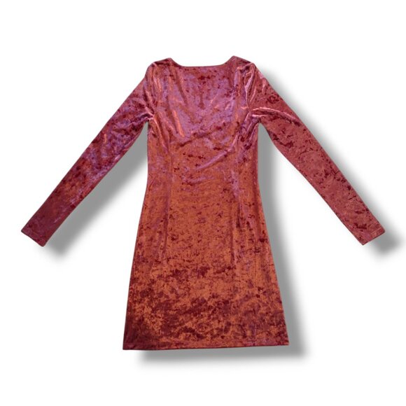 Macy's And Now This Velvet Mini Dress - Picture 2 of 2